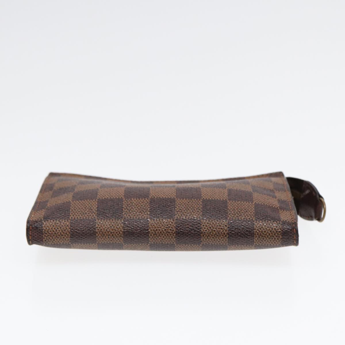 Louis Vuitton Poche Toilette Brown Canvas Clutch Bag