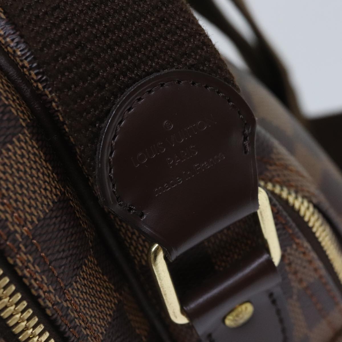 Louis Vuitton Reporter Brown Canvas Shoulder Bag