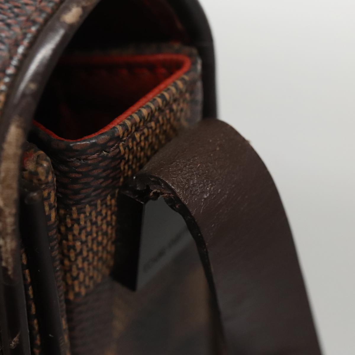 Louis Vuitton Tribeca Brown Canvas Shoulder Bag