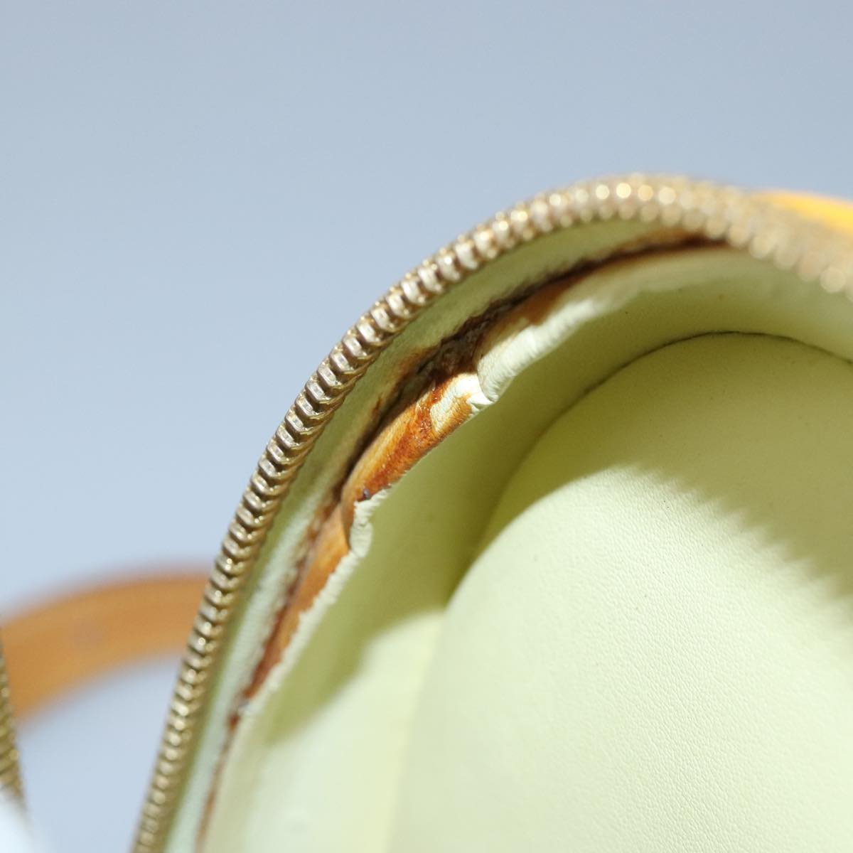 Louis Vuitton Murray Yellow Patent Leather Backpack Bag