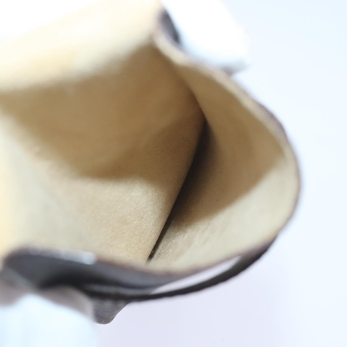 Louis Vuitton Glasses Case Brown Canvas Wallet