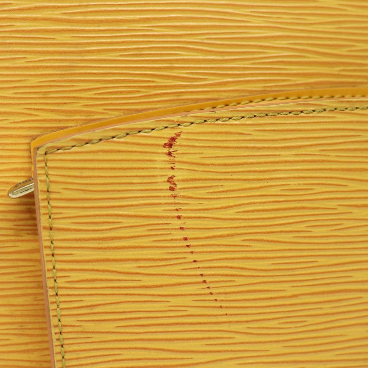 Louis Vuitton Gobelins Yellow Leather Backpack Bag