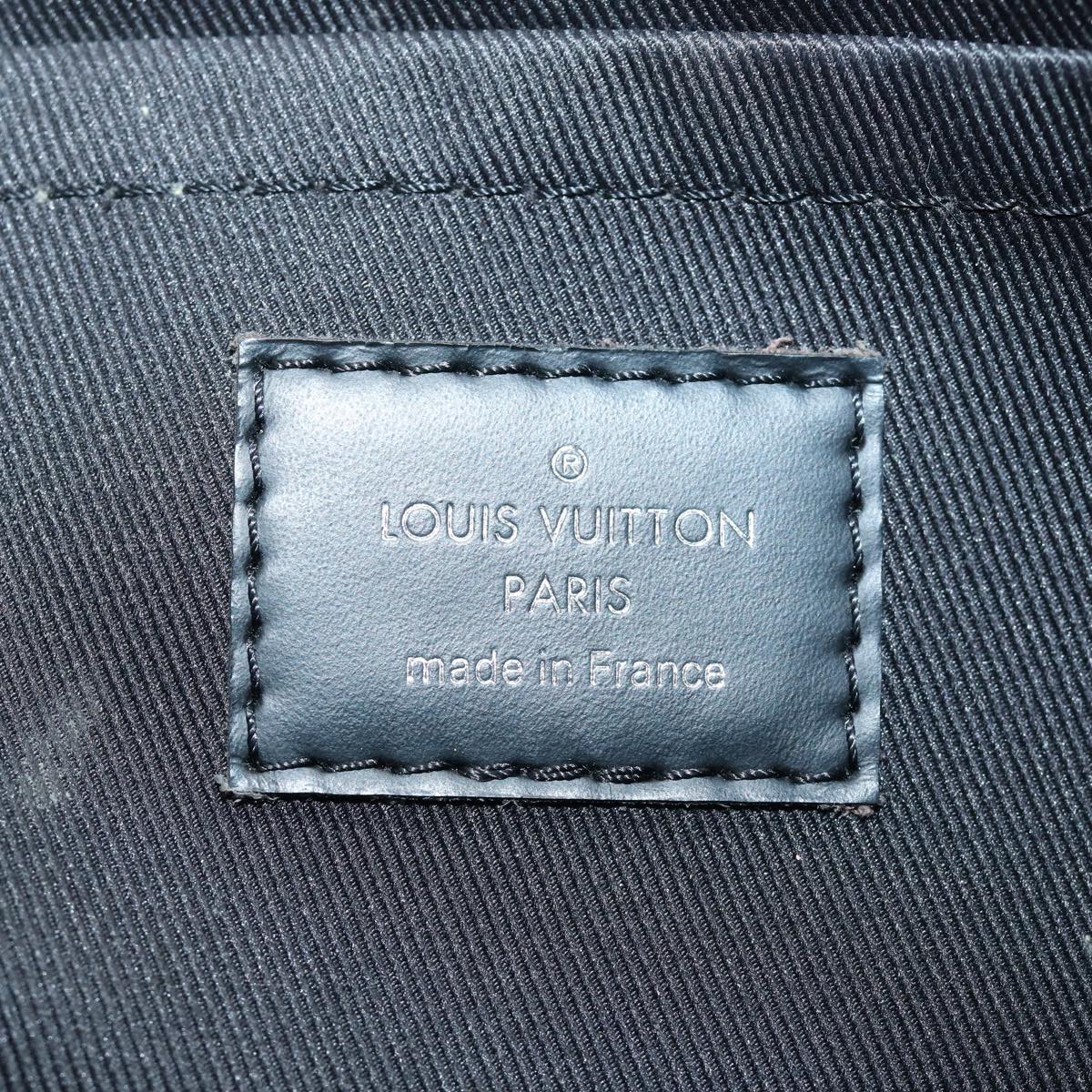 Louis Vuitton Discovery Black Canvas Clutch Bag