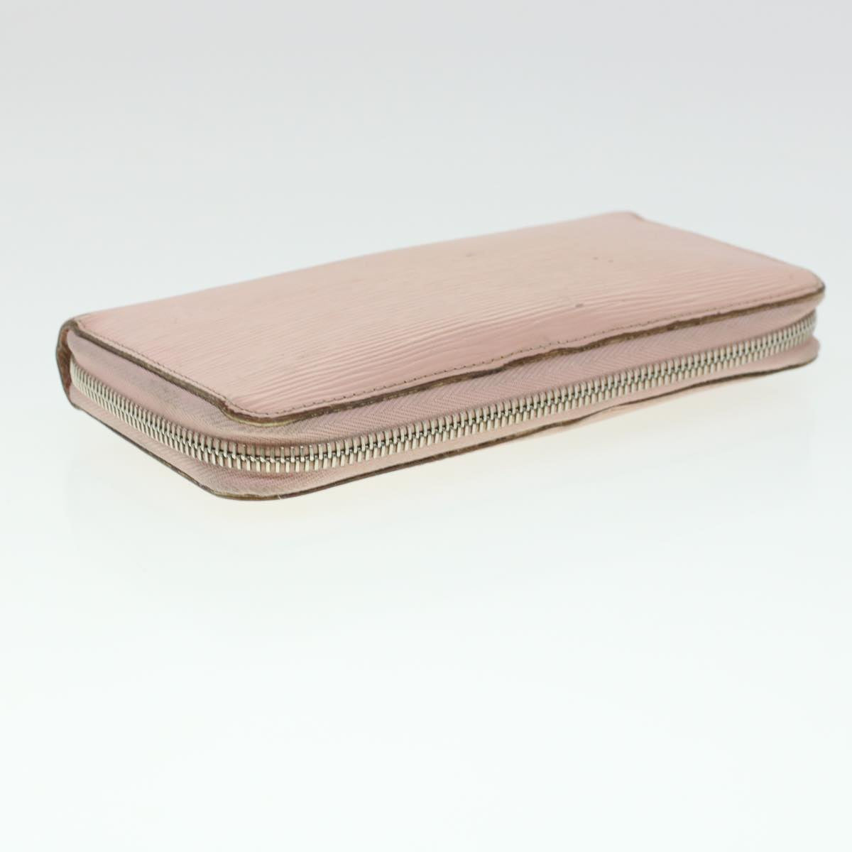 Louis Vuitton Zippy Wallet Pink Leather Wallet