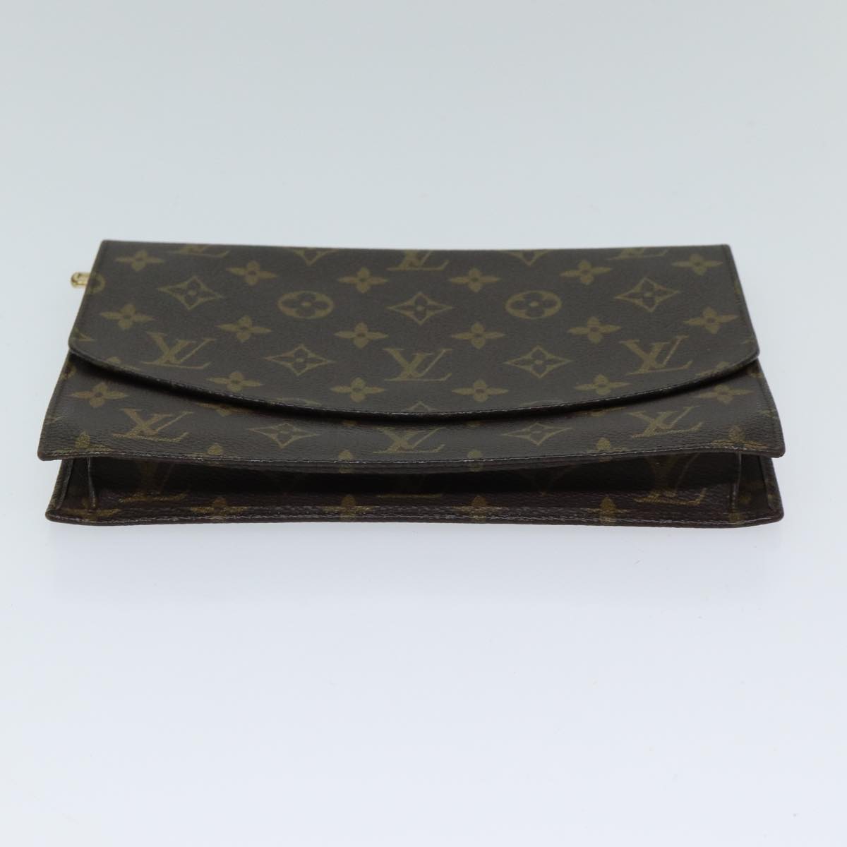 Louis Vuitton Pochette Rabat Brown Canvas Clutch Bag