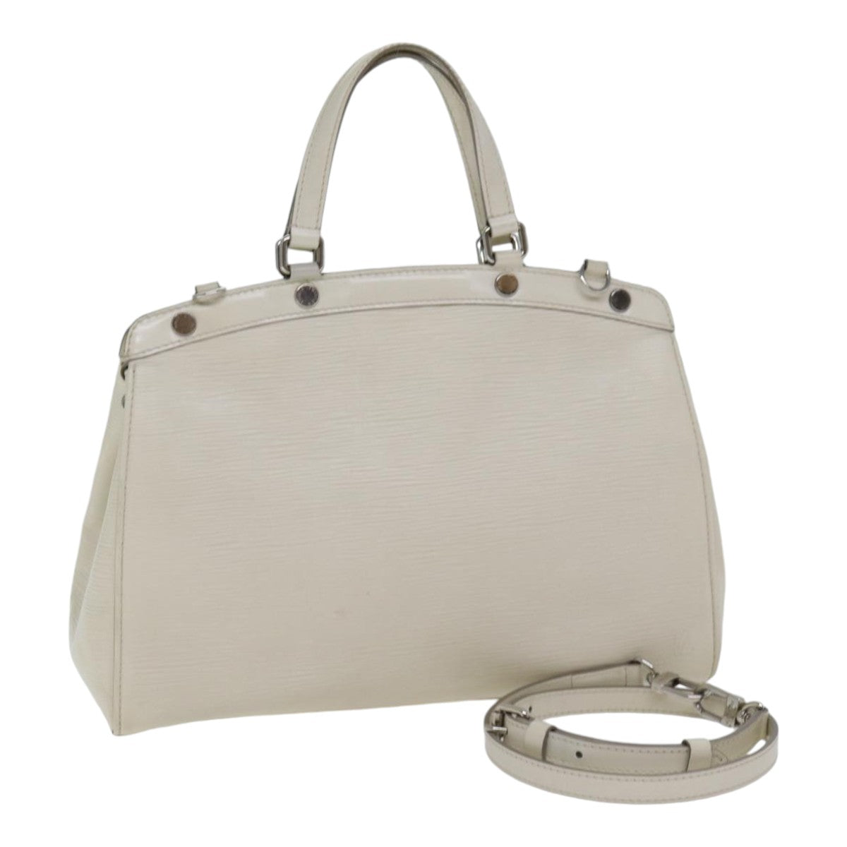 Louis Vuitton Blair White Leather Handbag