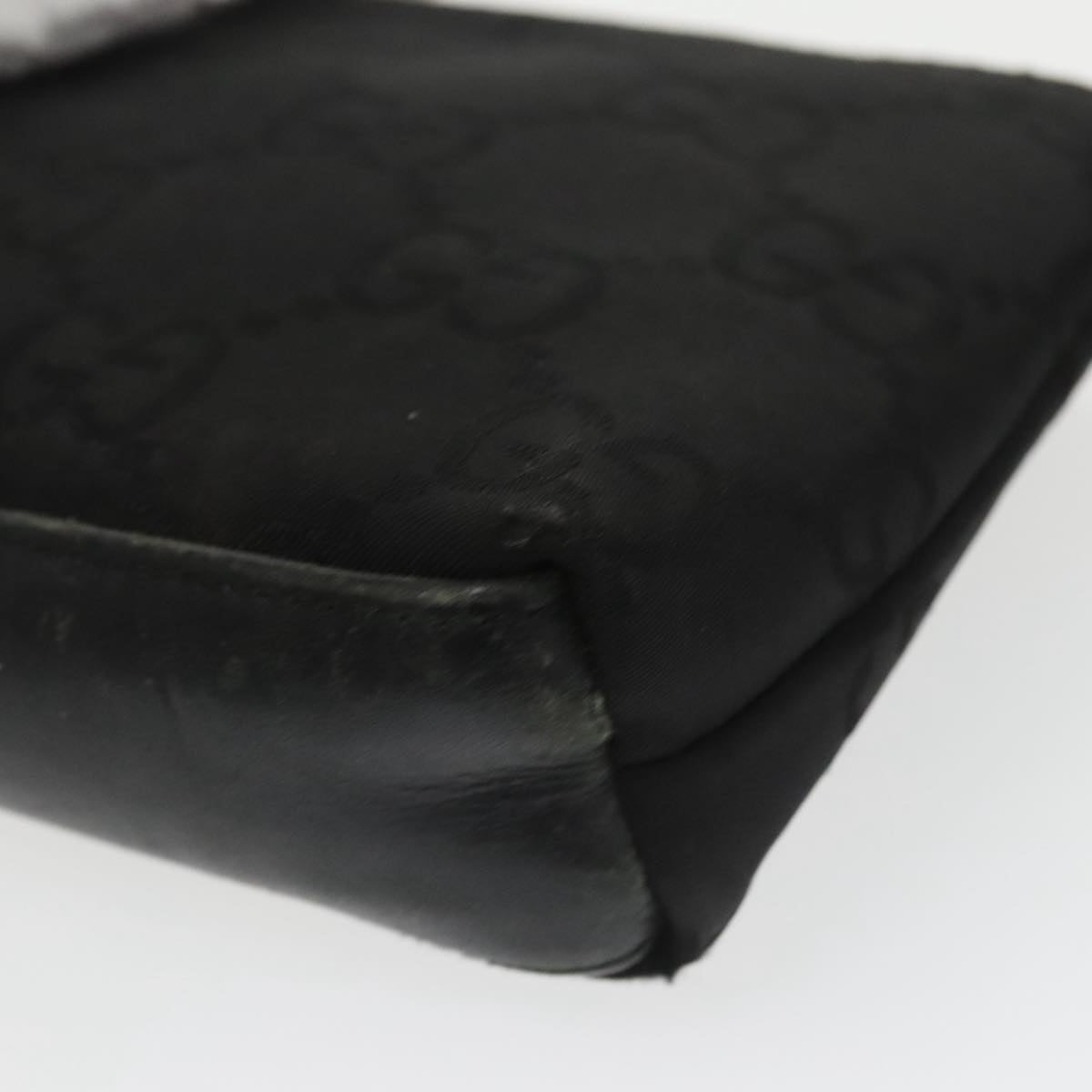 Gucci Black Canvas Clutch Bag