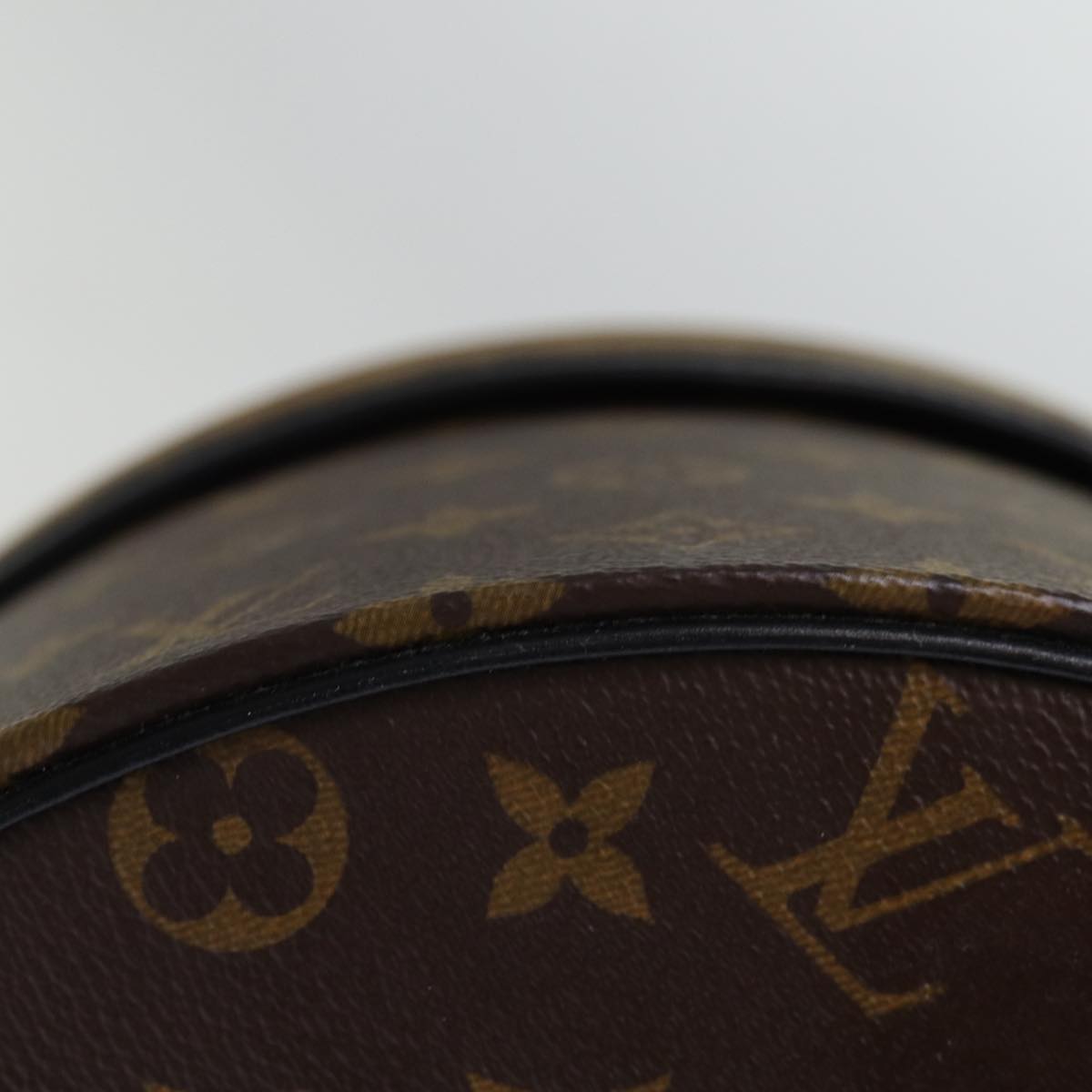 Louis Vuitton Reverse Brown Canvas Handbag