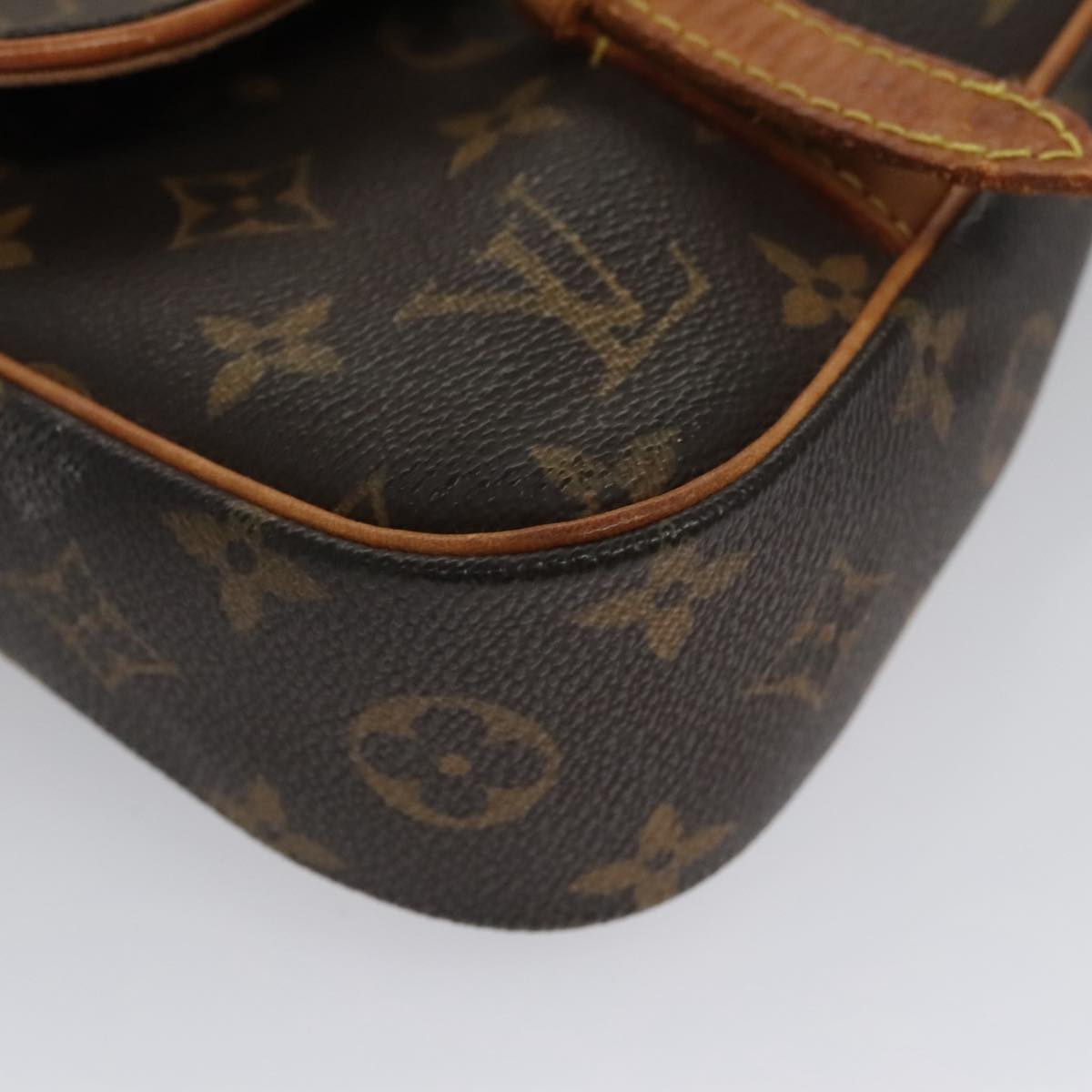 Louis Vuitton Marelle Brown Canvas Backpack Bag