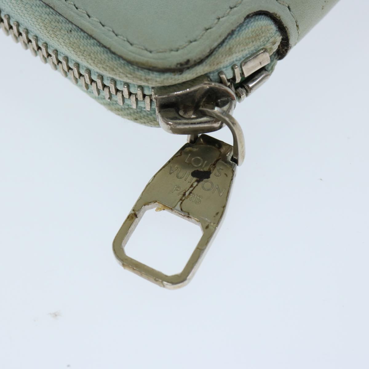 Louis Vuitton Jena Blue Leather Wallet