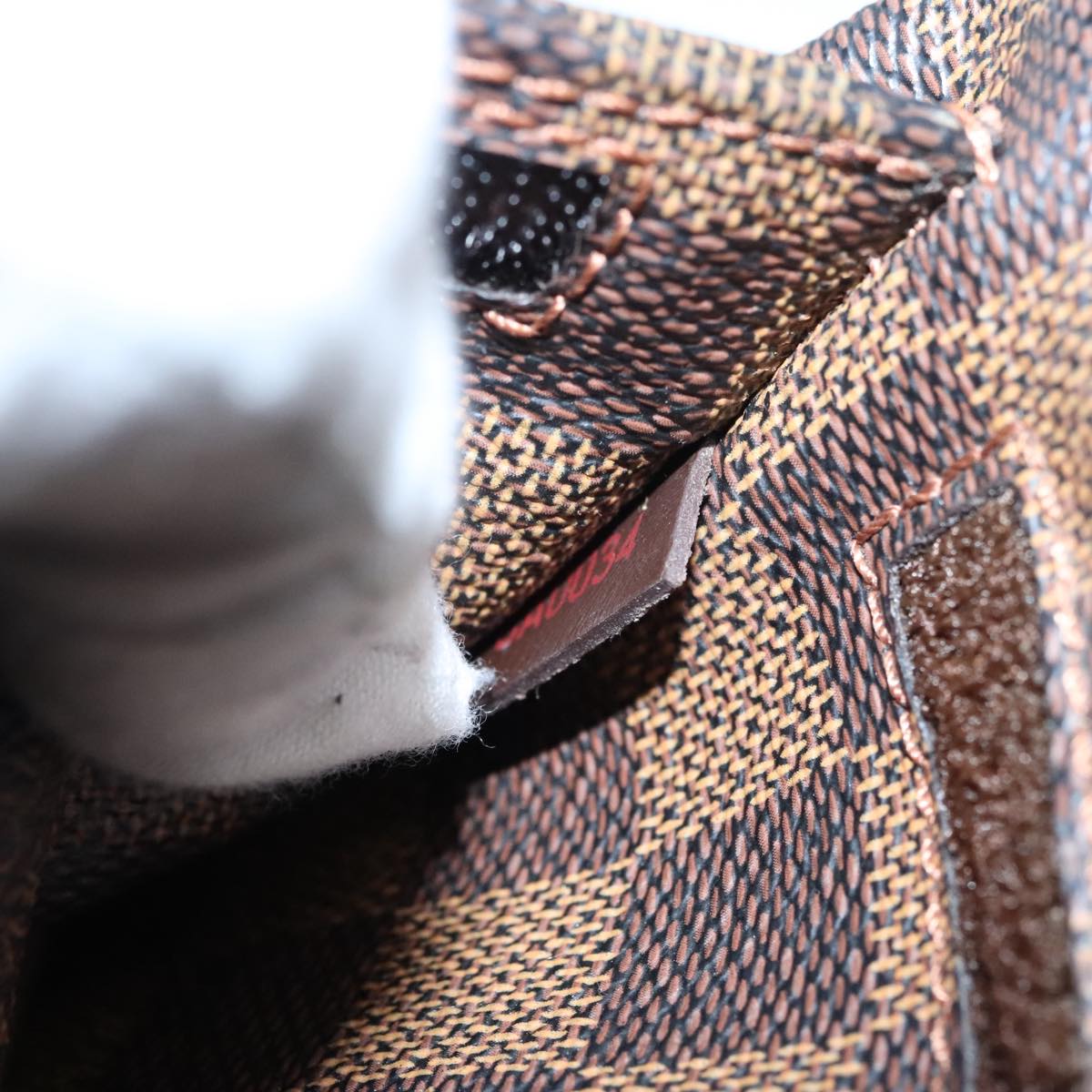 Louis Vuitton Geronimos Brown Canvas Shoulder Bag