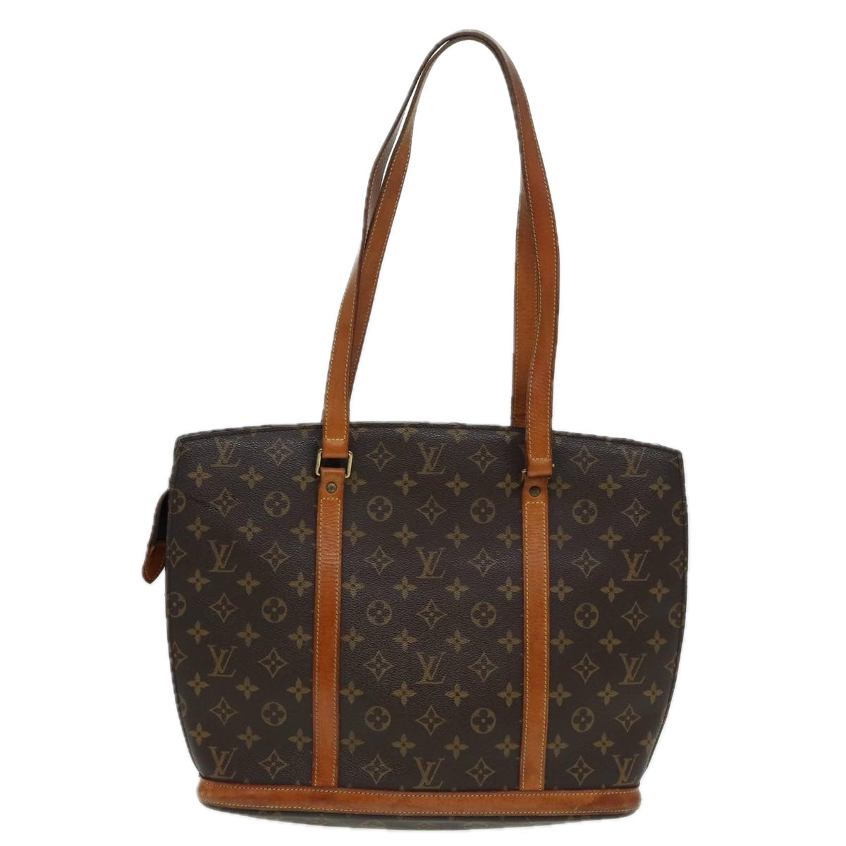 Louis Vuitton Babylone Brown Canvas Tote Bag