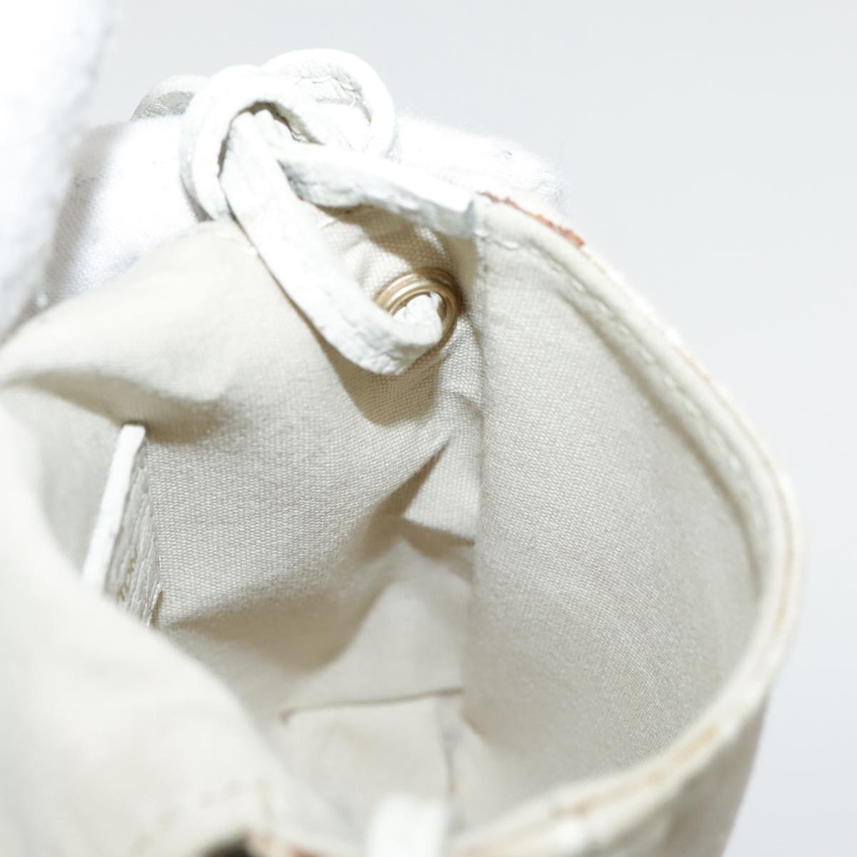 Louis Vuitton Mini Lin Beige Canvas Shoulder Bag
