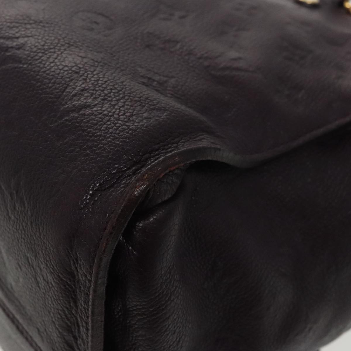 Louis Vuitton Lumineuse Purple Leather Shoulder Bag