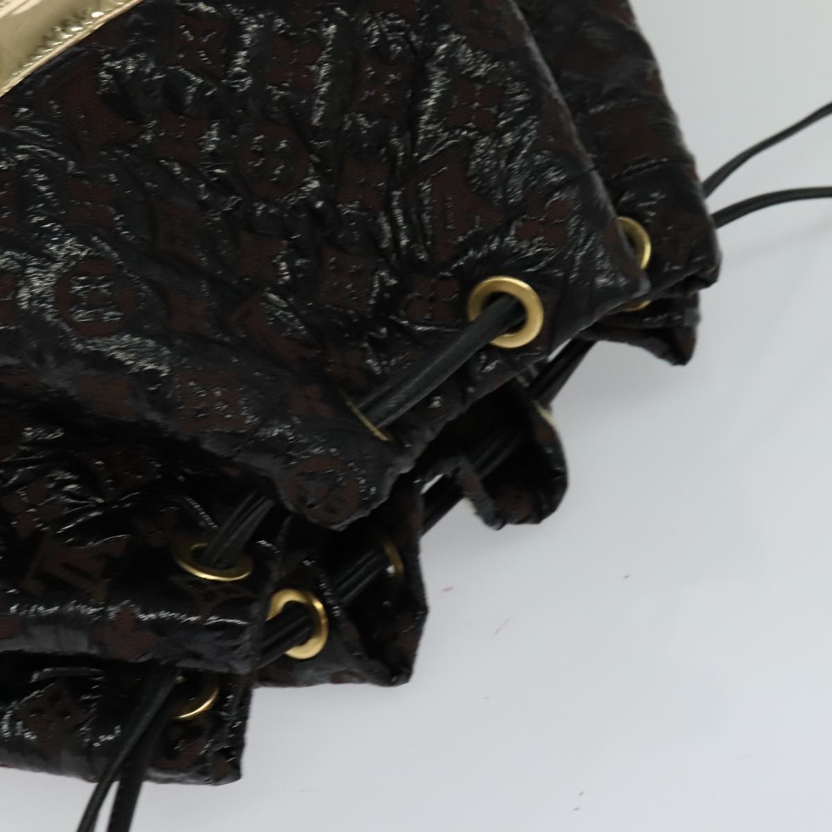 Louis Vuitton Squishy Black Canvas Shoulder Bag