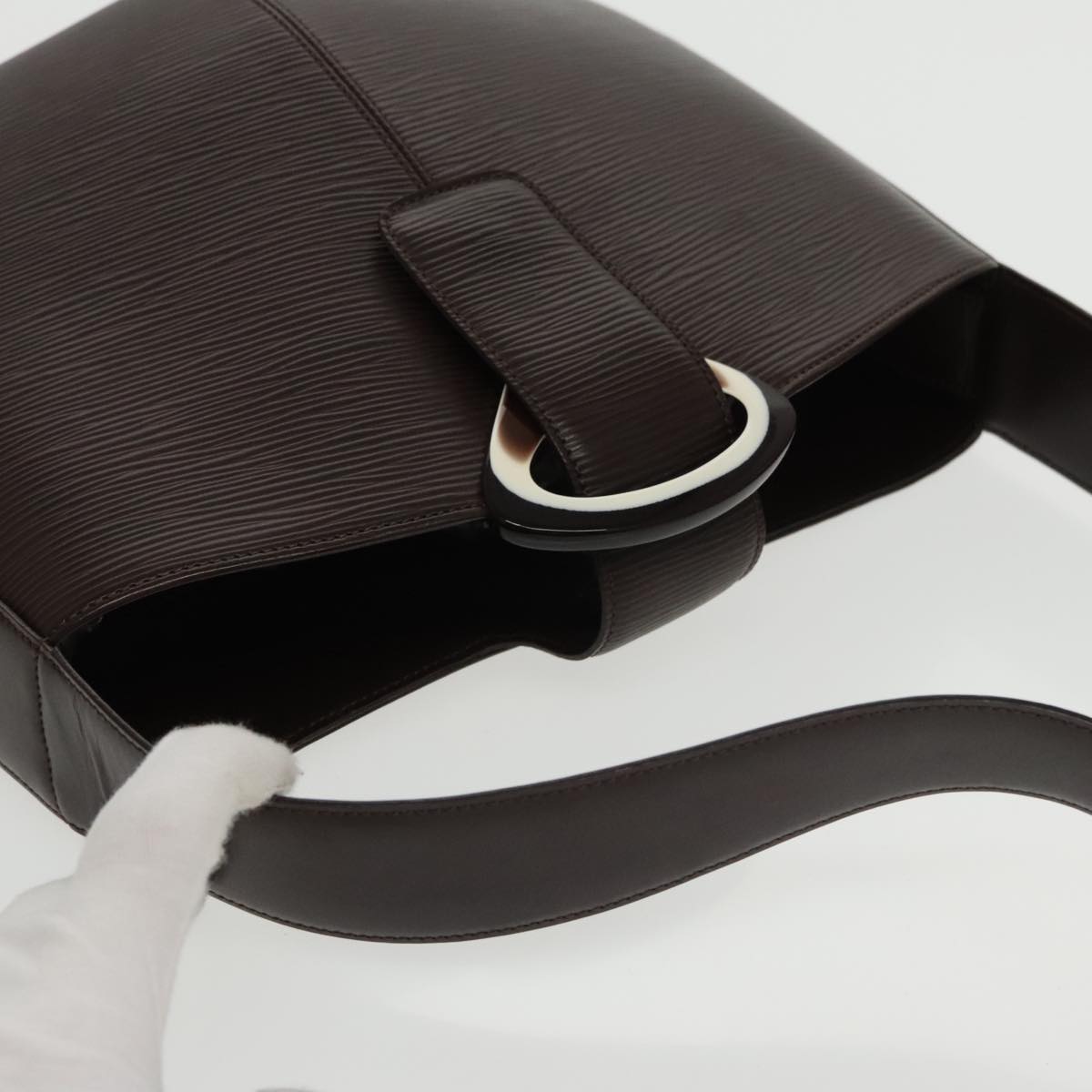 Louis Vuitton Reverie Brown Leather Shoulder Bag