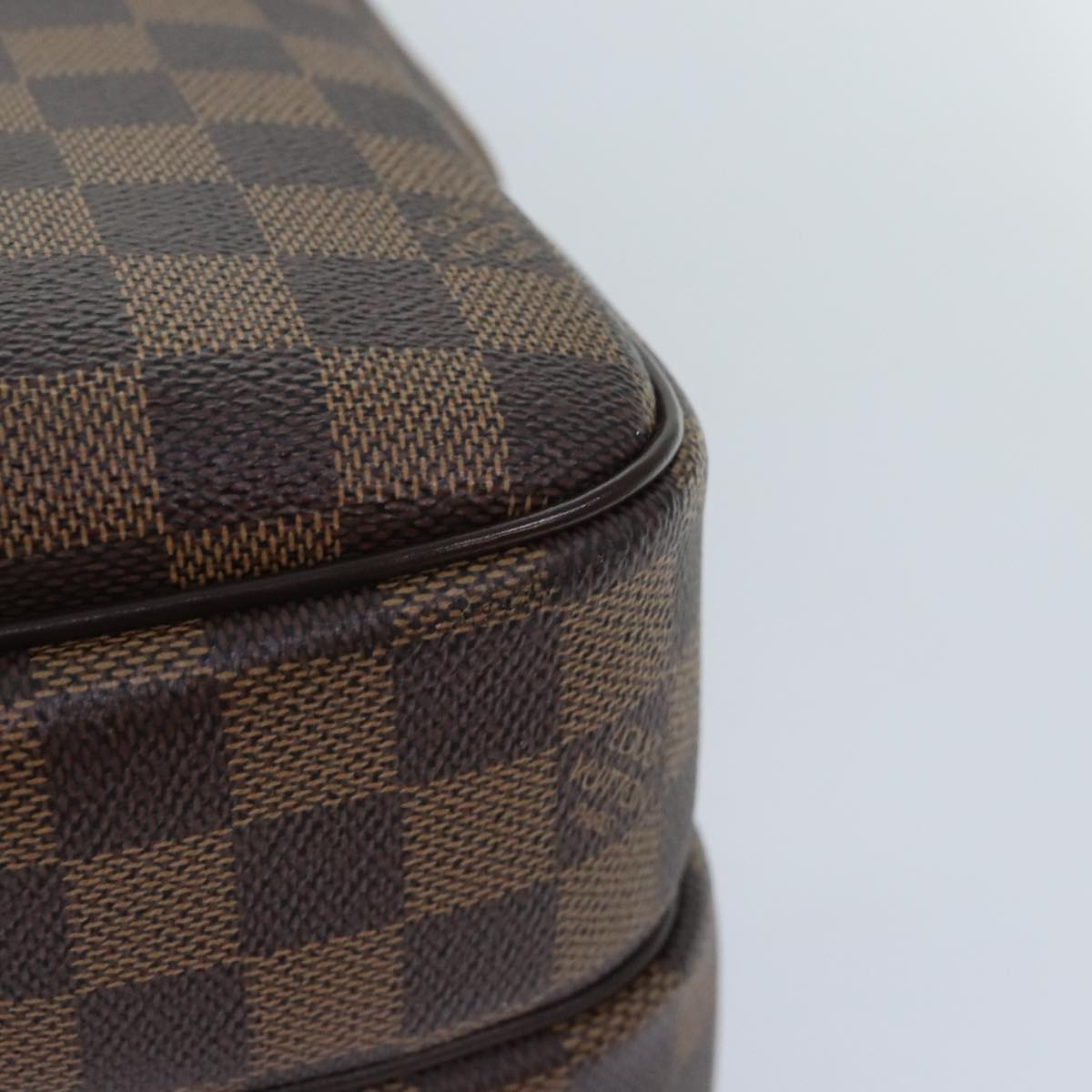 Louis Vuitton Reporter Brown Canvas Shoulder Bag