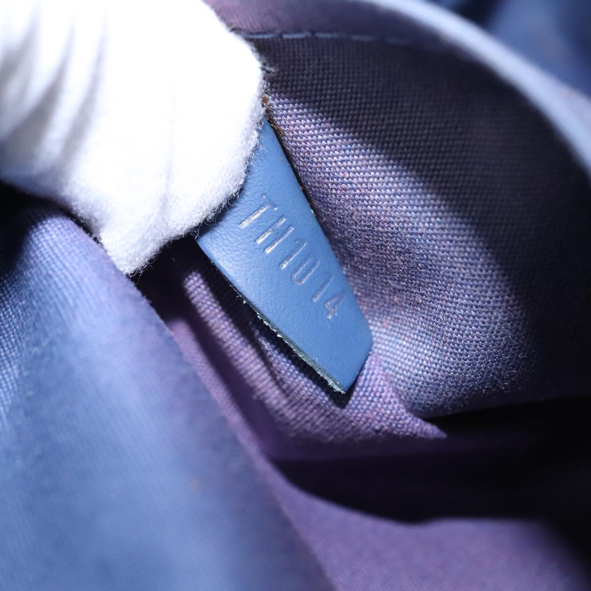 Louis Vuitton Mandala Blue Leather Shoulder Bag