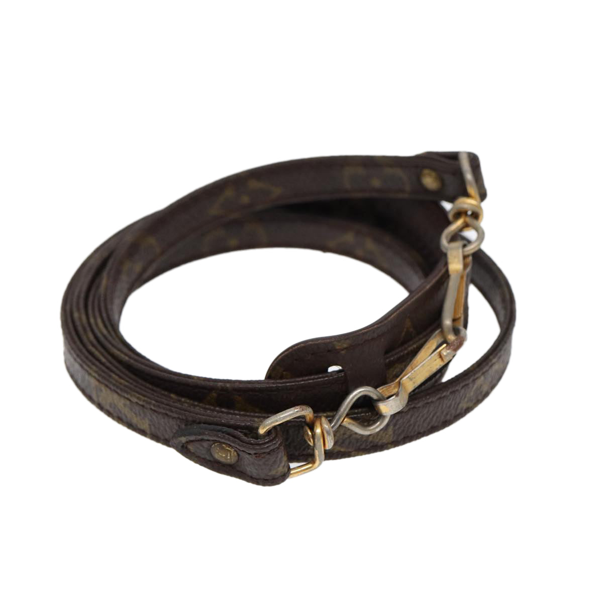 Louis Vuitton Bandoulière De Sac Brown Canvas Bag Jewelry