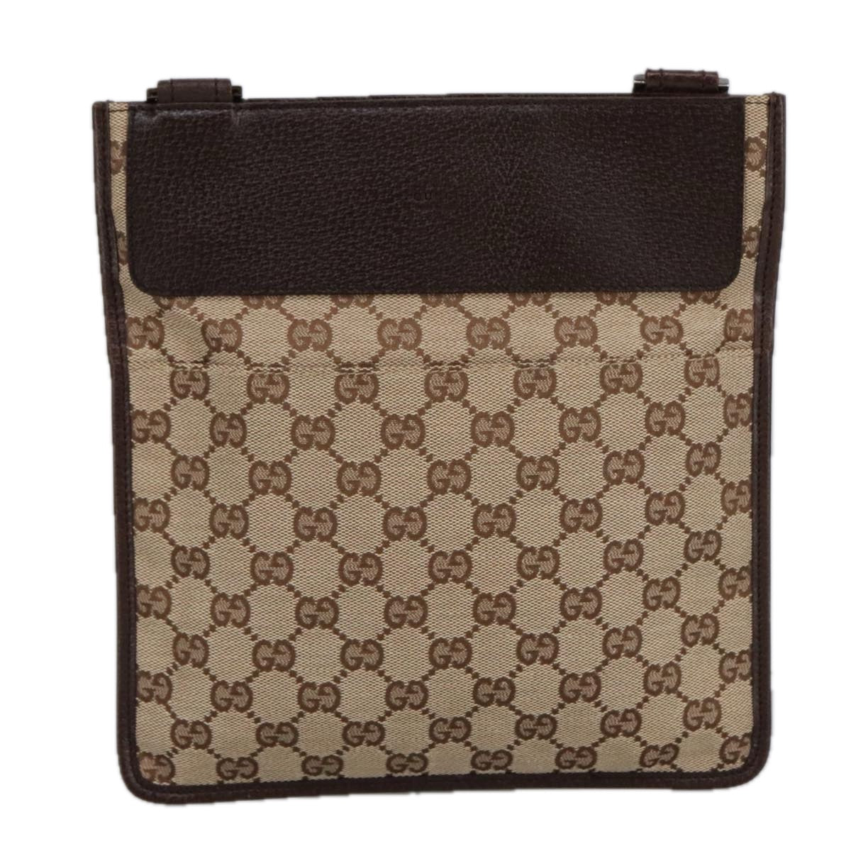 Gucci Gg Supreme Beige Canvas Shoulder Bag