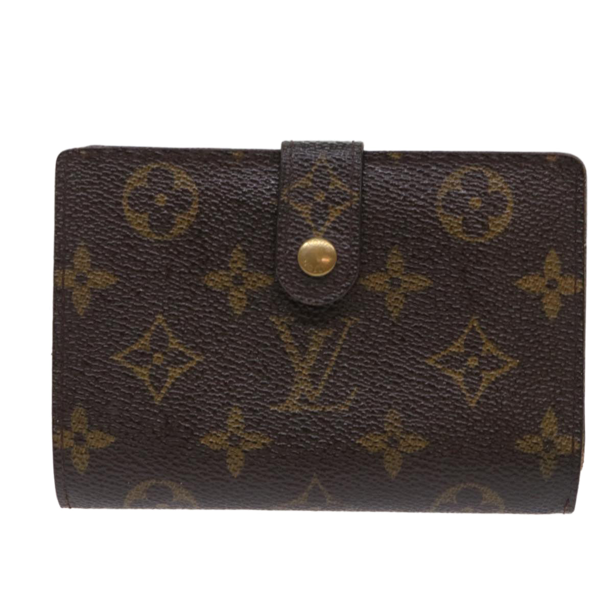 Louis Vuitton Viennois Brown Canvas Wallet
