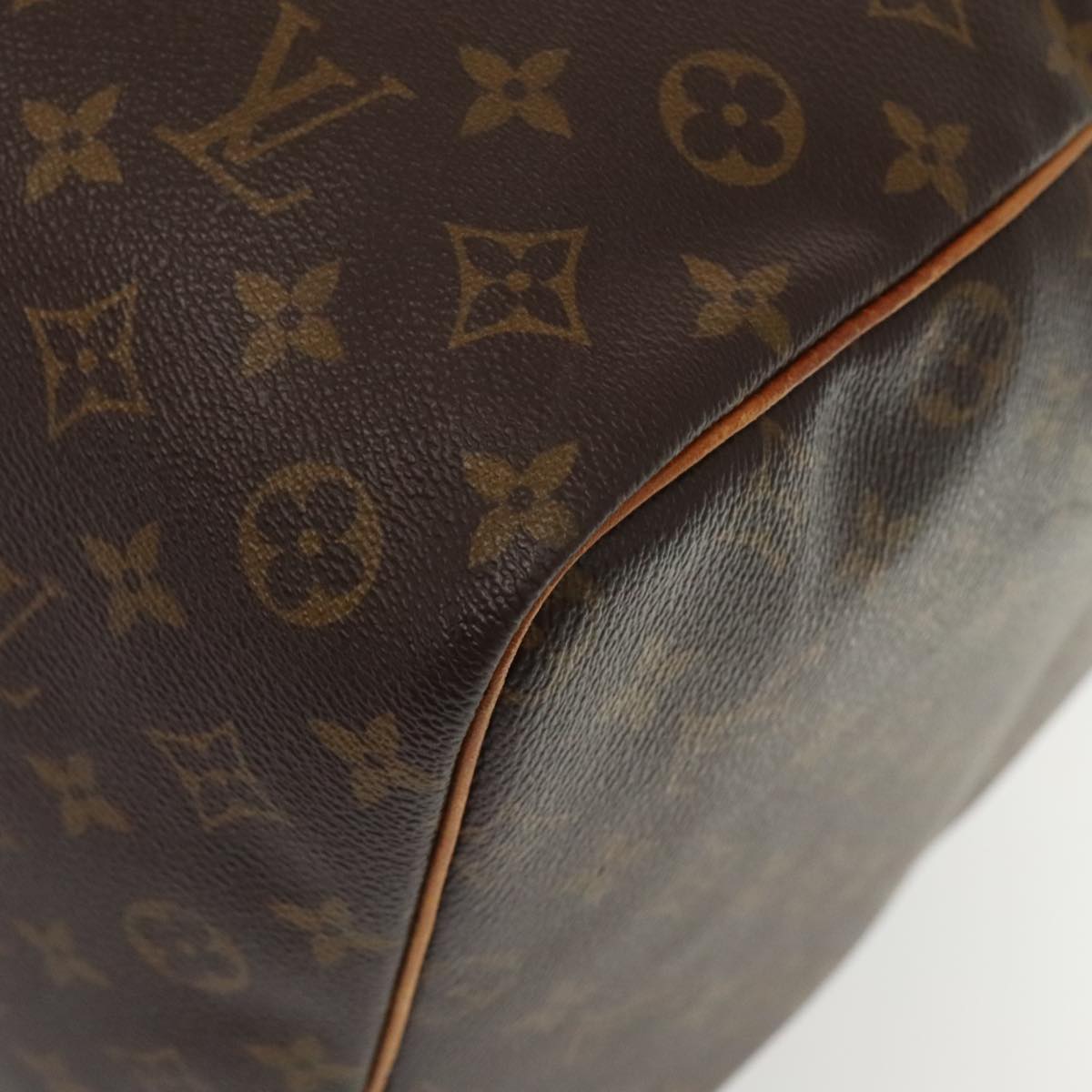 Louis Vuitton Keepall 60 Brown Canvas Travel Bag