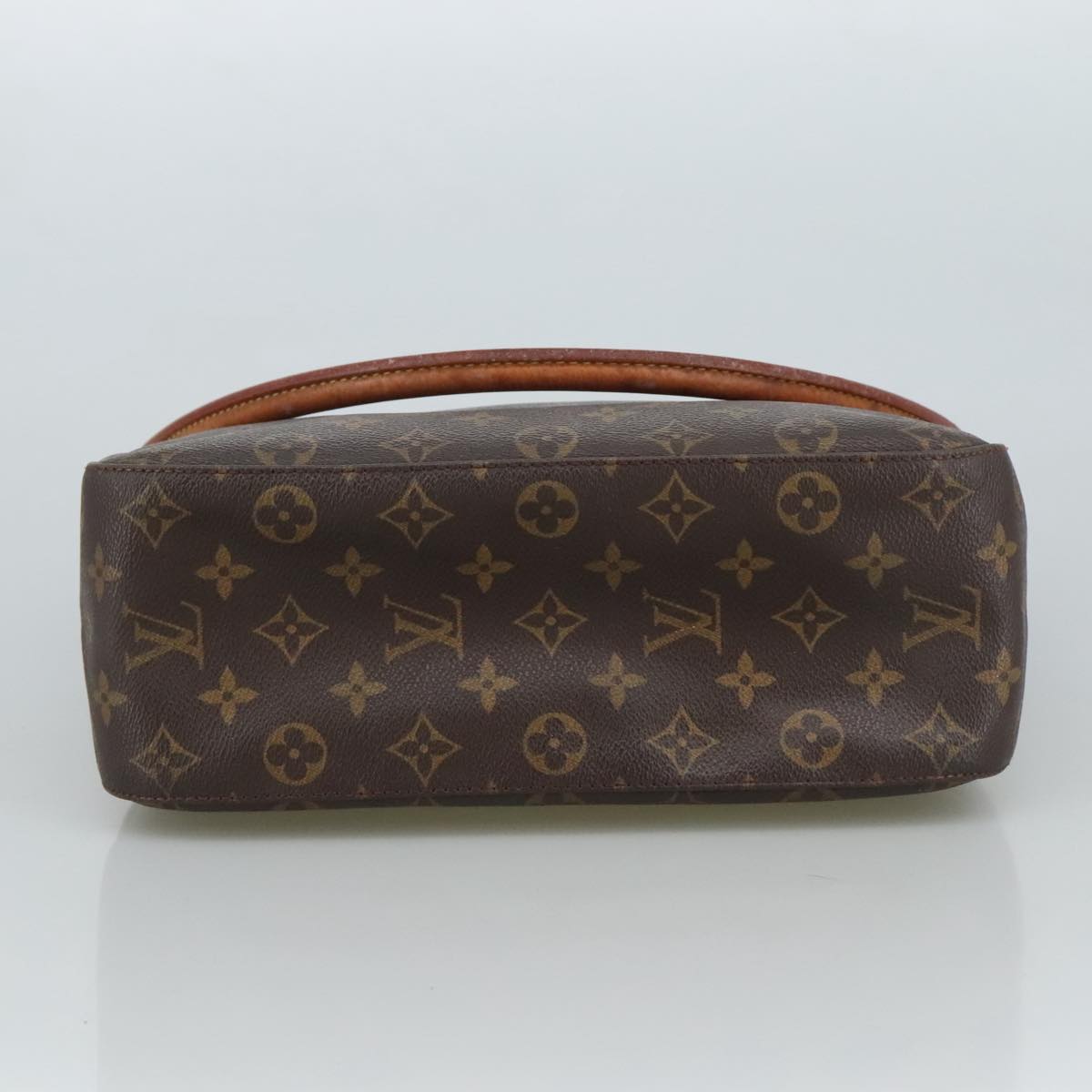 Louis Vuitton Looping Gm Brown Canvas Shoulder Bag