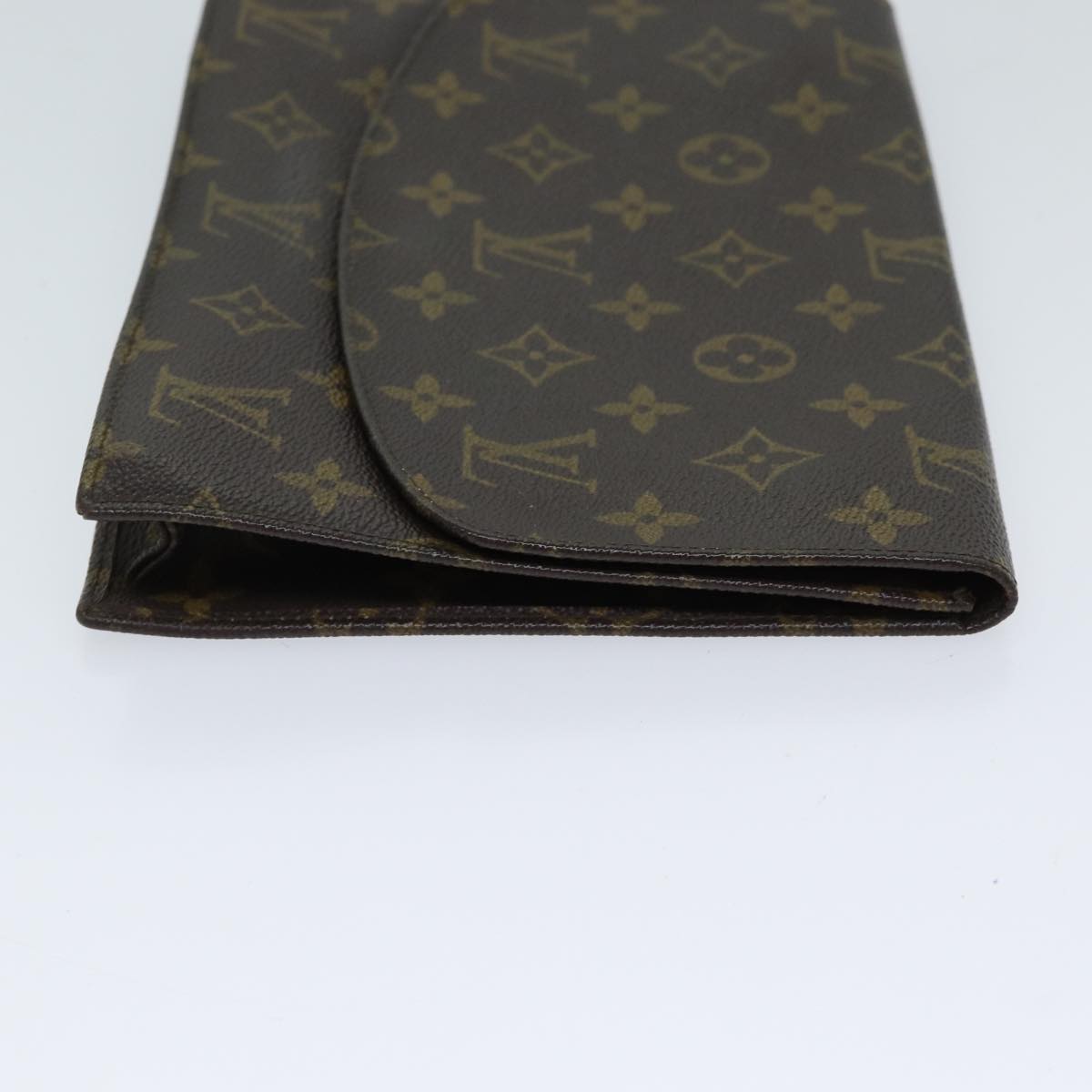 Louis Vuitton Pochette Rabat Brown Canvas Clutch Bag