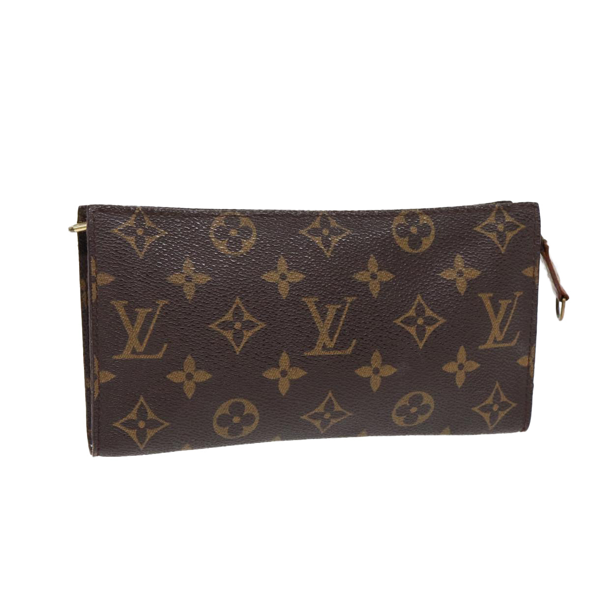 Louis Vuitton Trousse De Toilette Brown Canvas Wallet