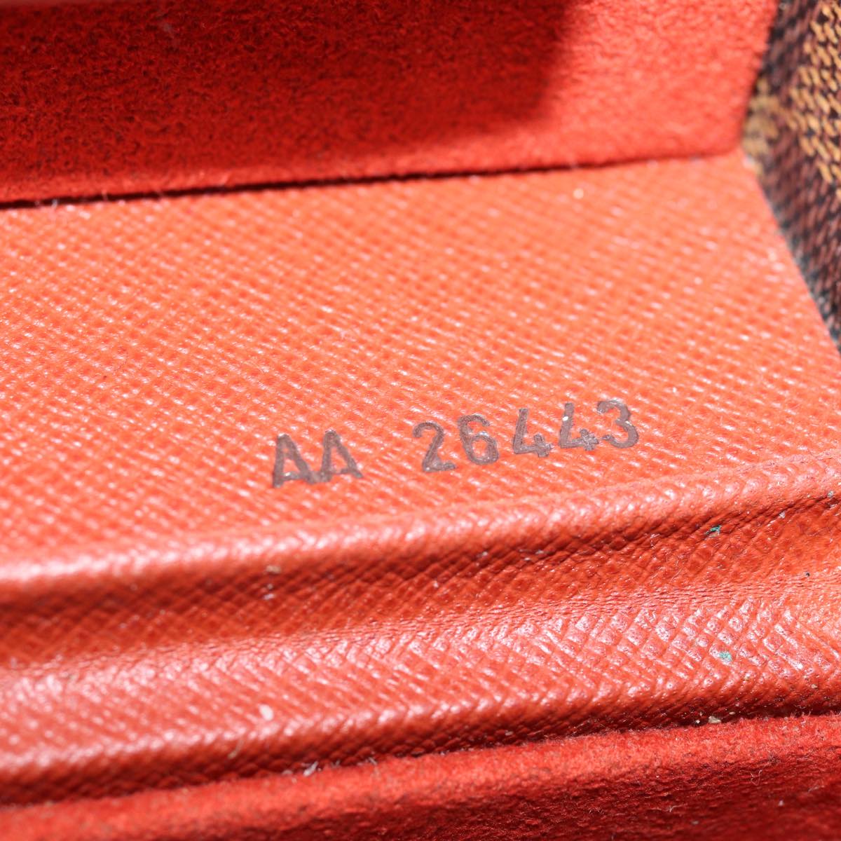 Louis Vuitton Attache Case Brown Canvas Travel Bag