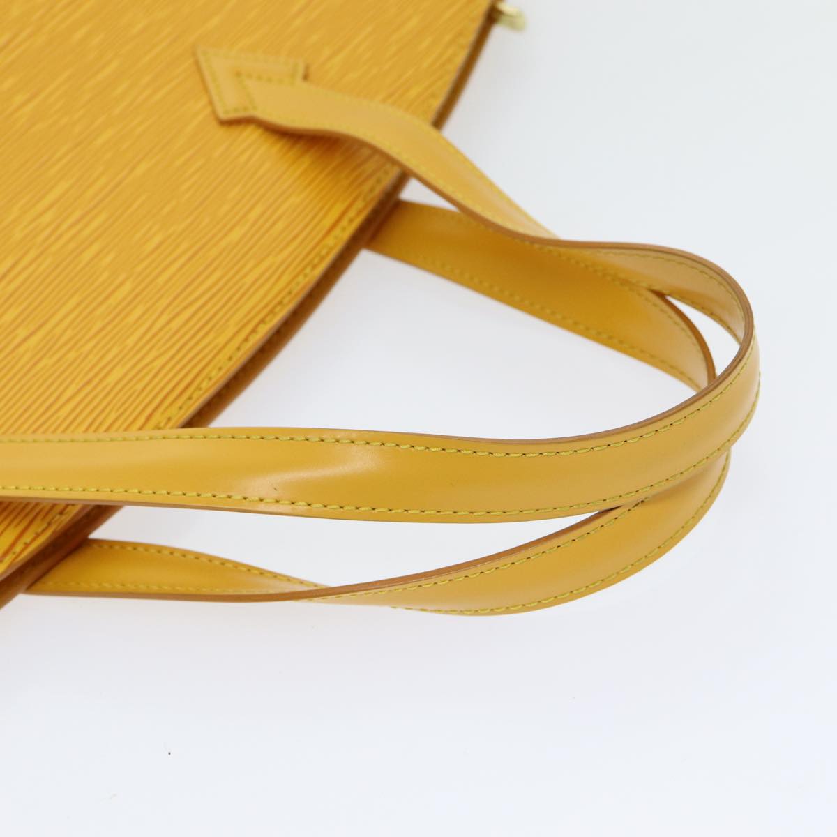 Louis Vuitton Saint Jacques Yellow Leather Handbag