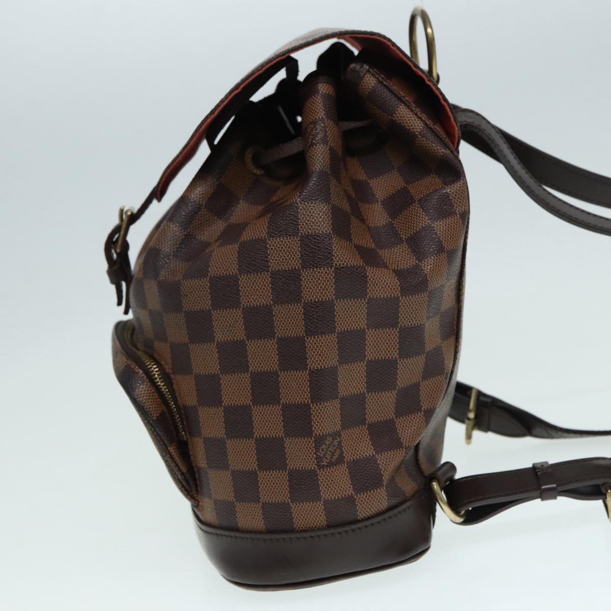 Louis Vuitton Montsouris Brown Canvas Backpack Bag