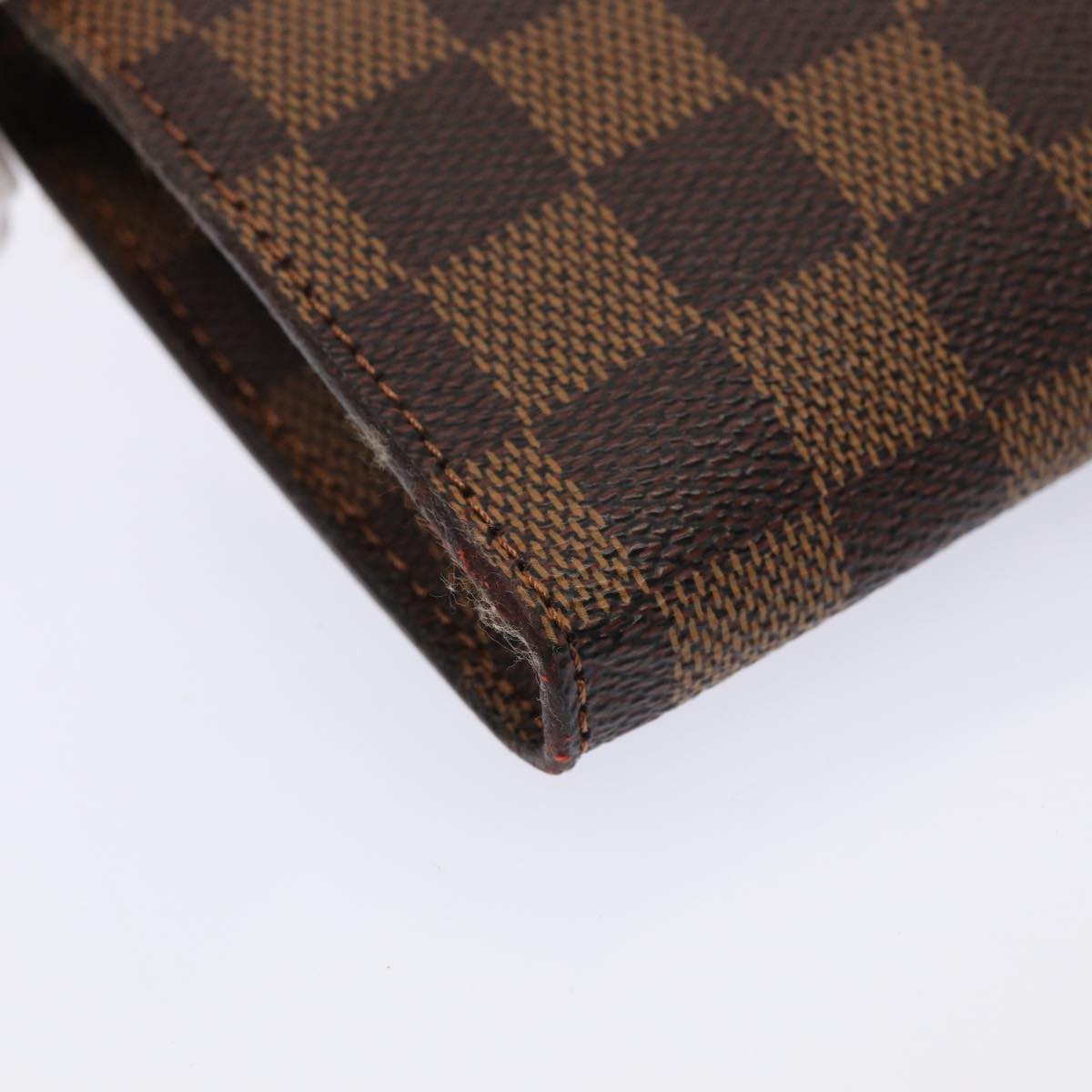 Louis Vuitton Trousse De Toilette Brown Canvas Clutch Bag