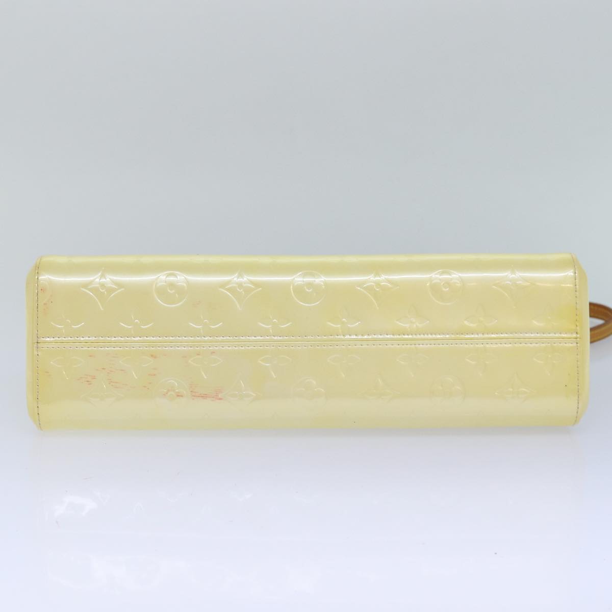 Louis Vuitton Roxbury Beige Patent Leather Handbag