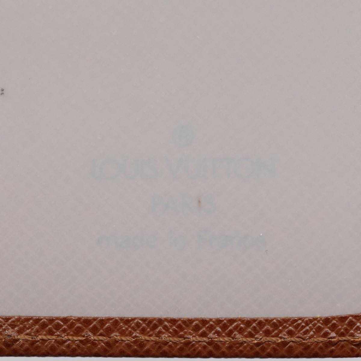 Louis Vuitton Brown Leather Wallet
