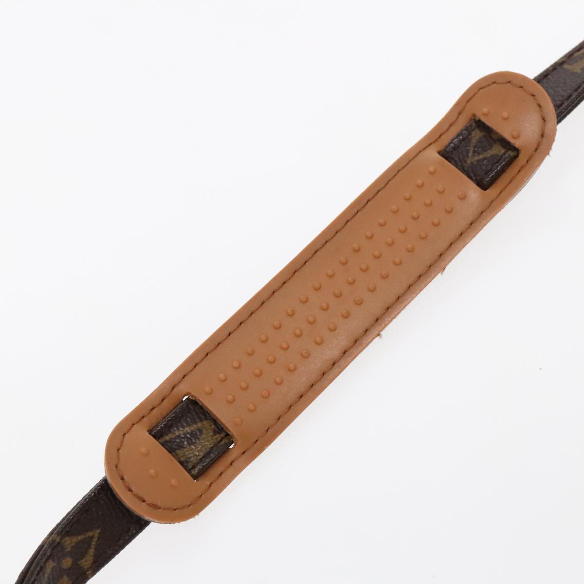 Louis Vuitton Shoulder Strap Brown Canvas Bag Jewelry