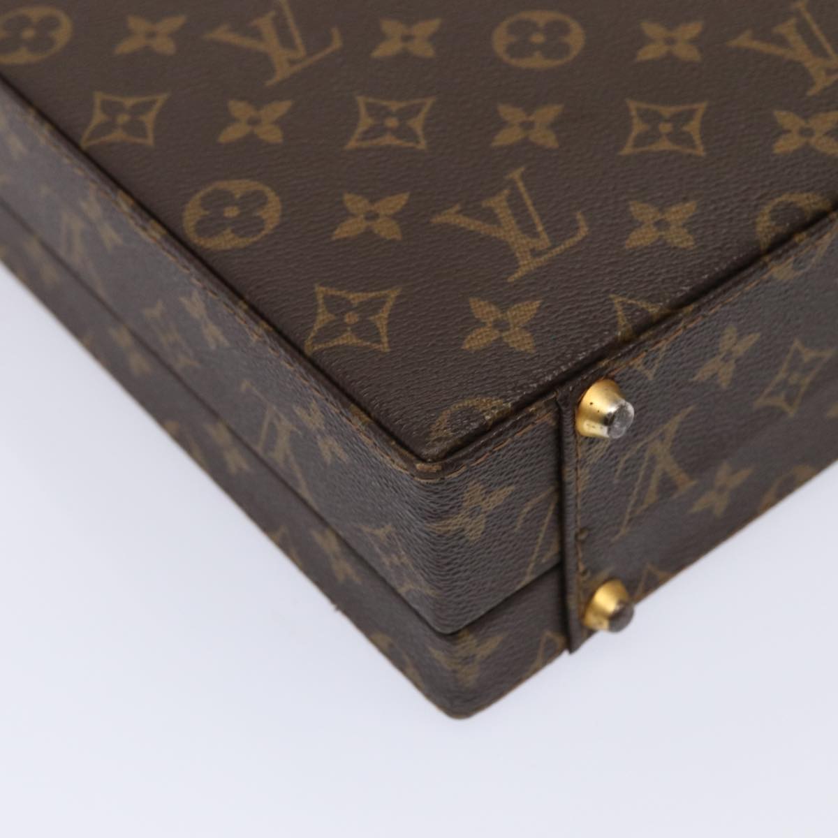 Louis Vuitton Cruiser Brown Canvas Briefcase Bag
