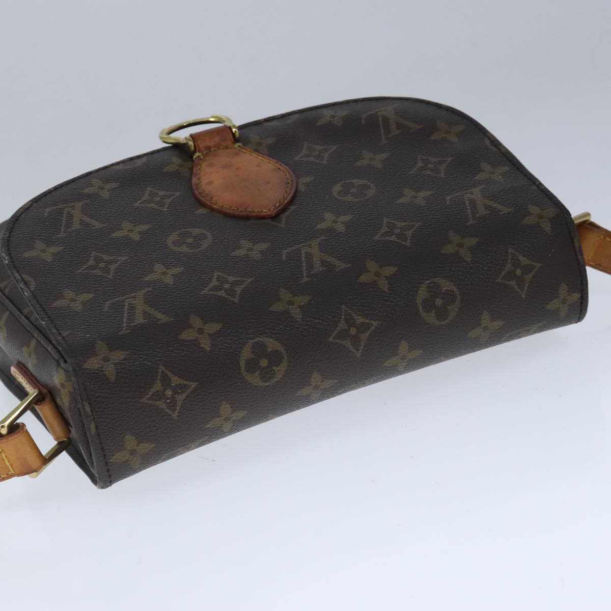 Louis Vuitton Saint Cloud Brown Canvas Shoulder Bag