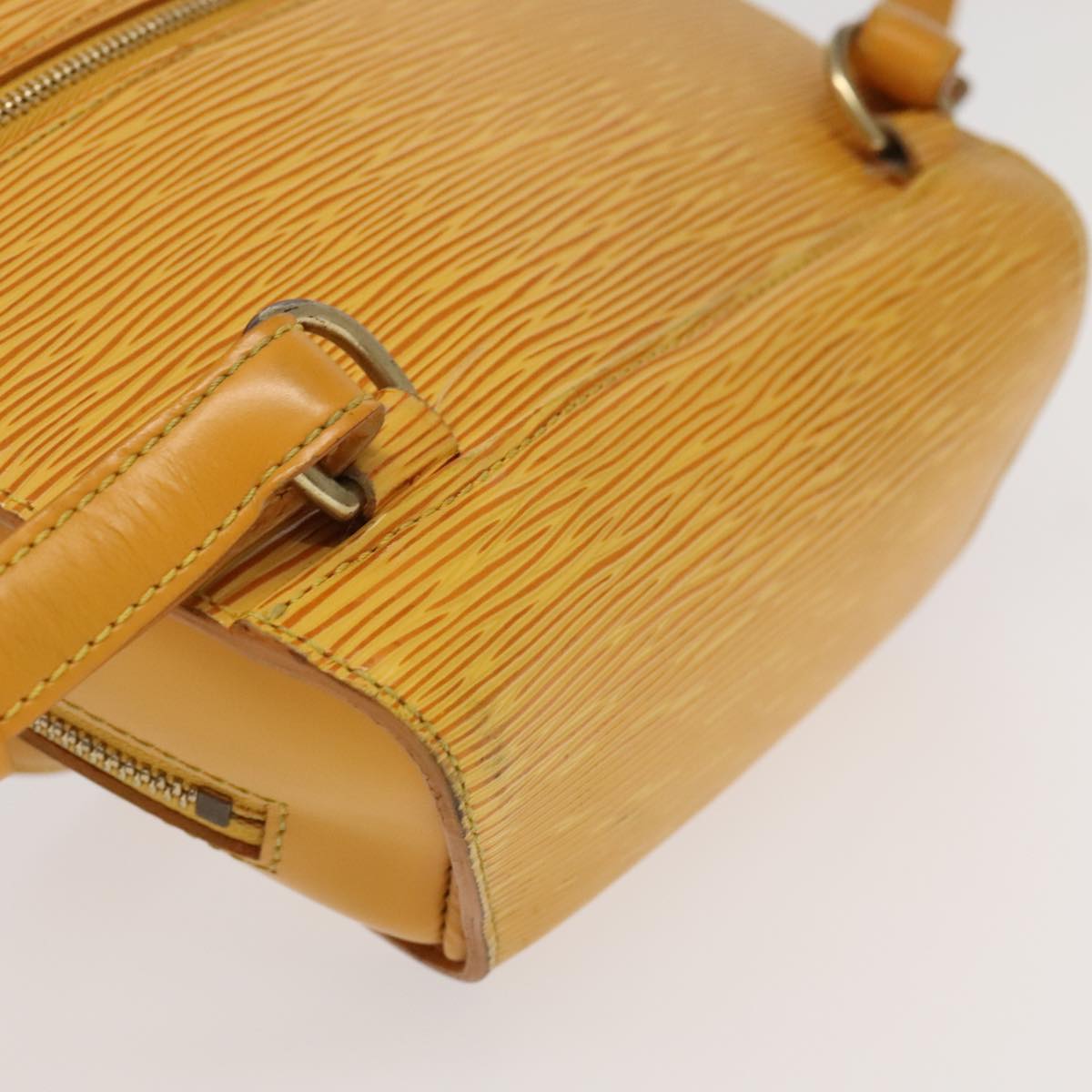 Louis Vuitton Mabillon Yellow Leather Backpack Bag