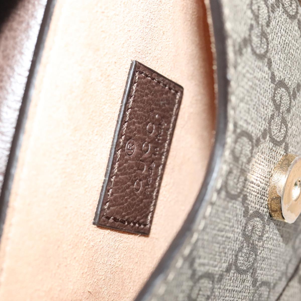Gucci Gg Canvas Beige Canvas Shoulder Bag