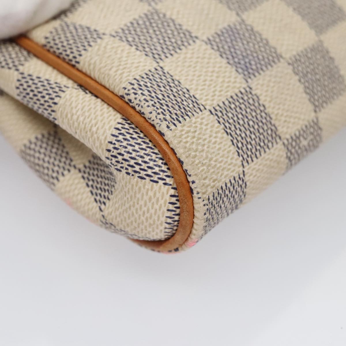 Louis Vuitton Eva White Canvas Shoulder Bag