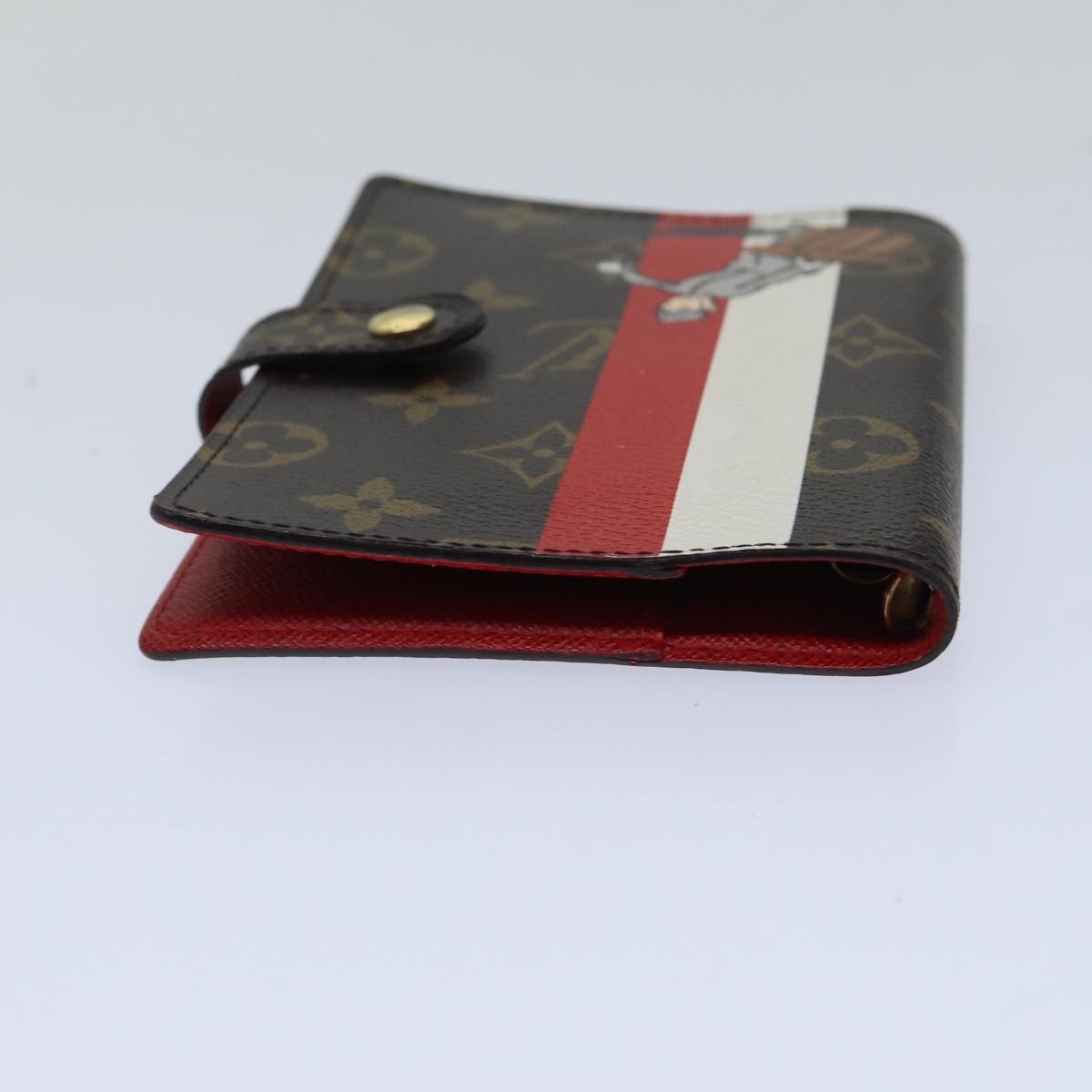 Louis Vuitton Agenda Pm Brown Canvas Wallet