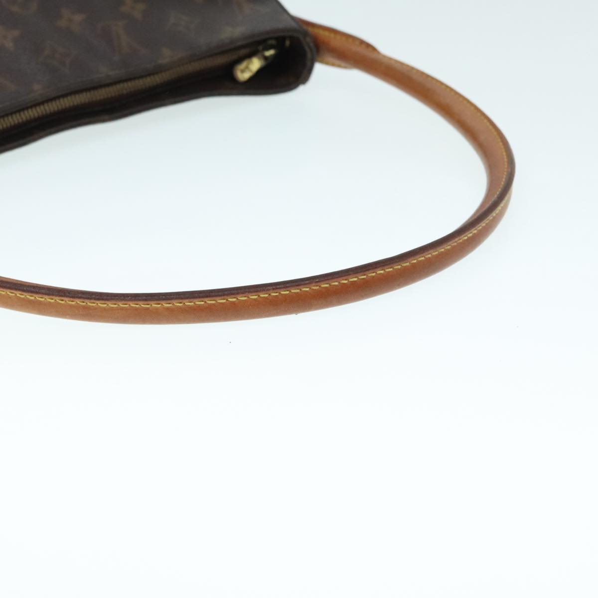 Louis Vuitton Looping Brown Canvas Shoulder Bag