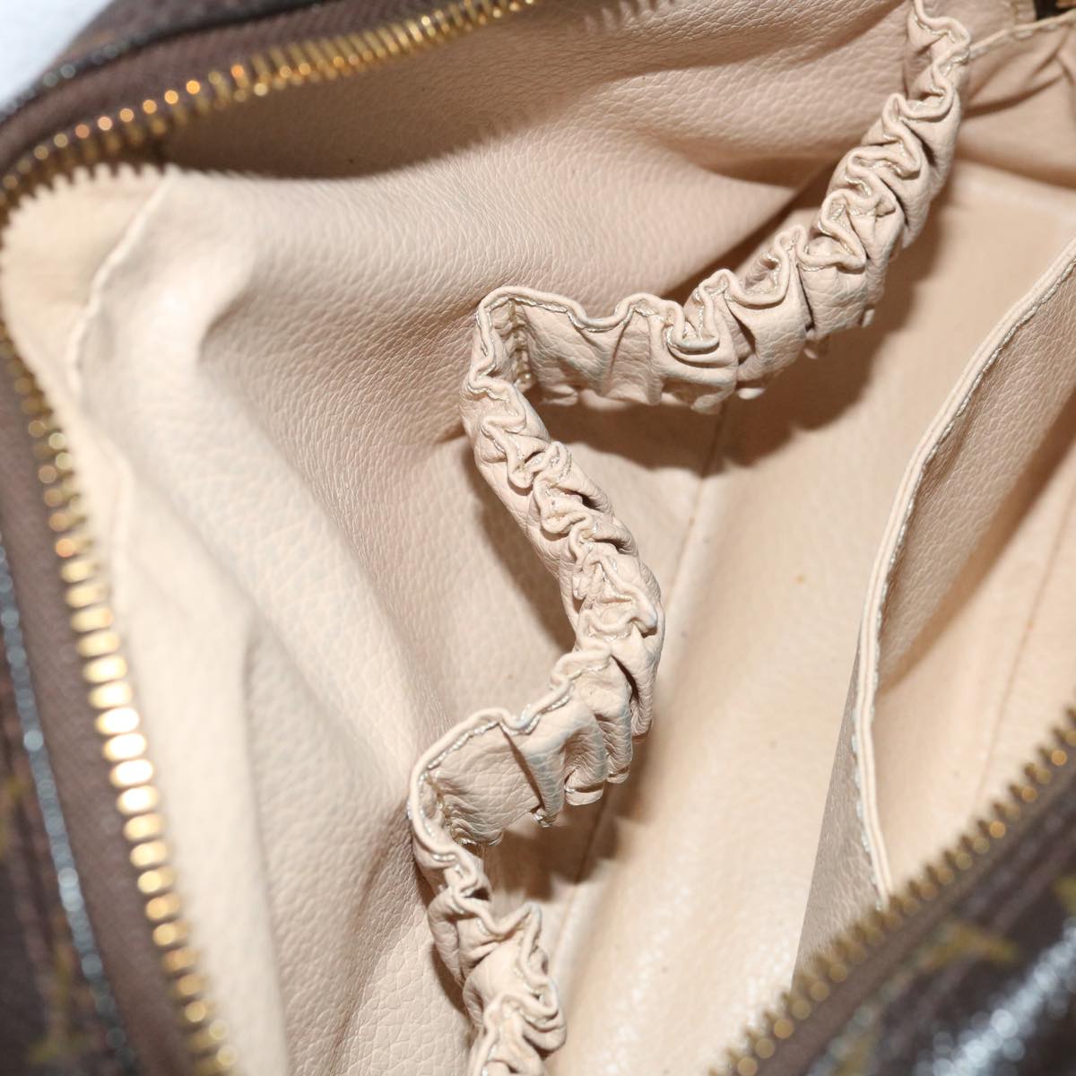 Louis Vuitton Trousse De Toilette Brown Canvas Clutch Bag