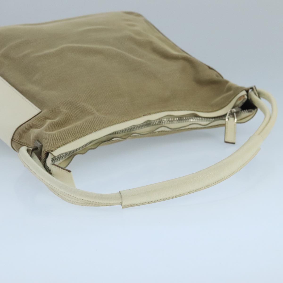 Gucci Beige Canvas Shoulder Bag