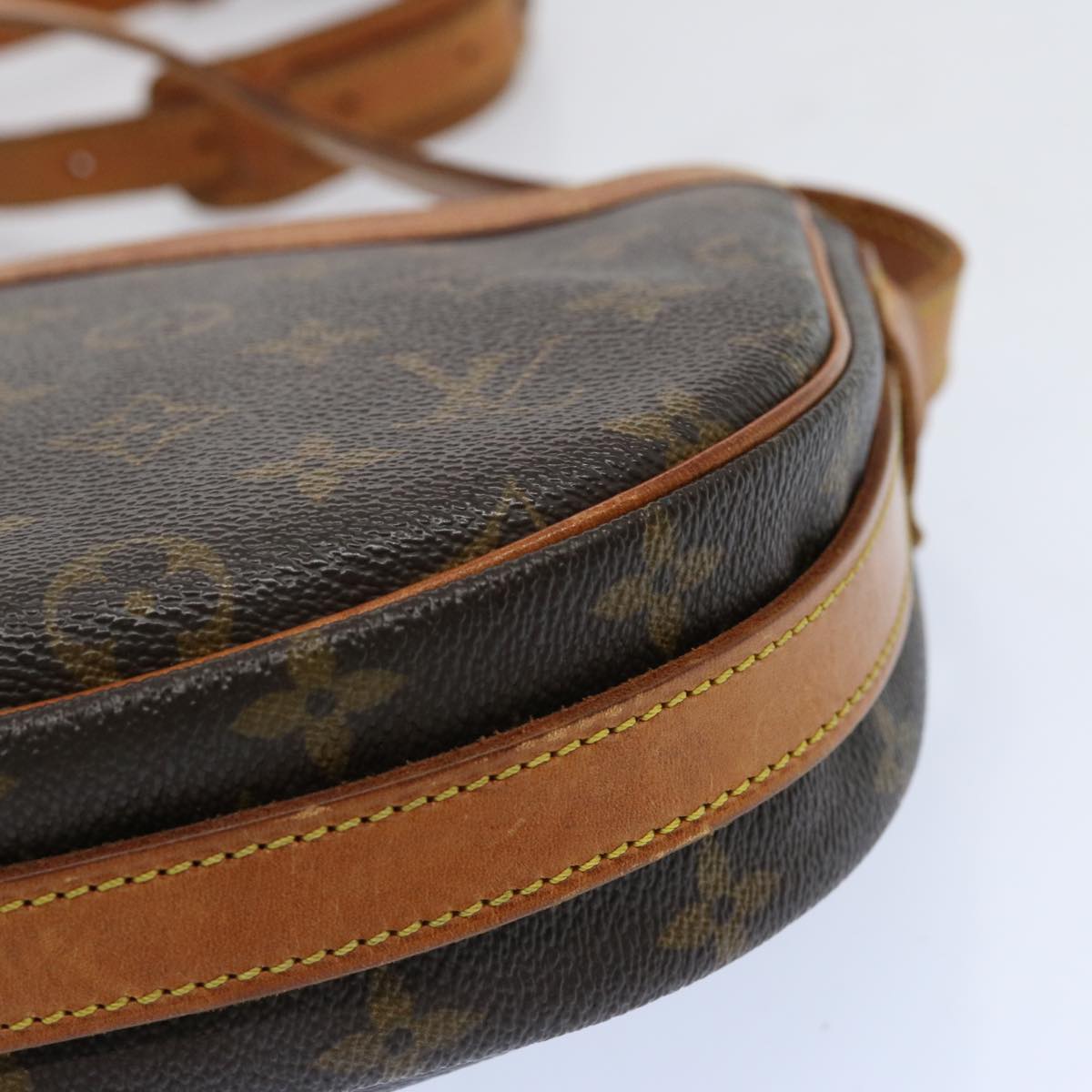 Louis Vuitton Jeune Fille Brown Canvas Shoulder Bag