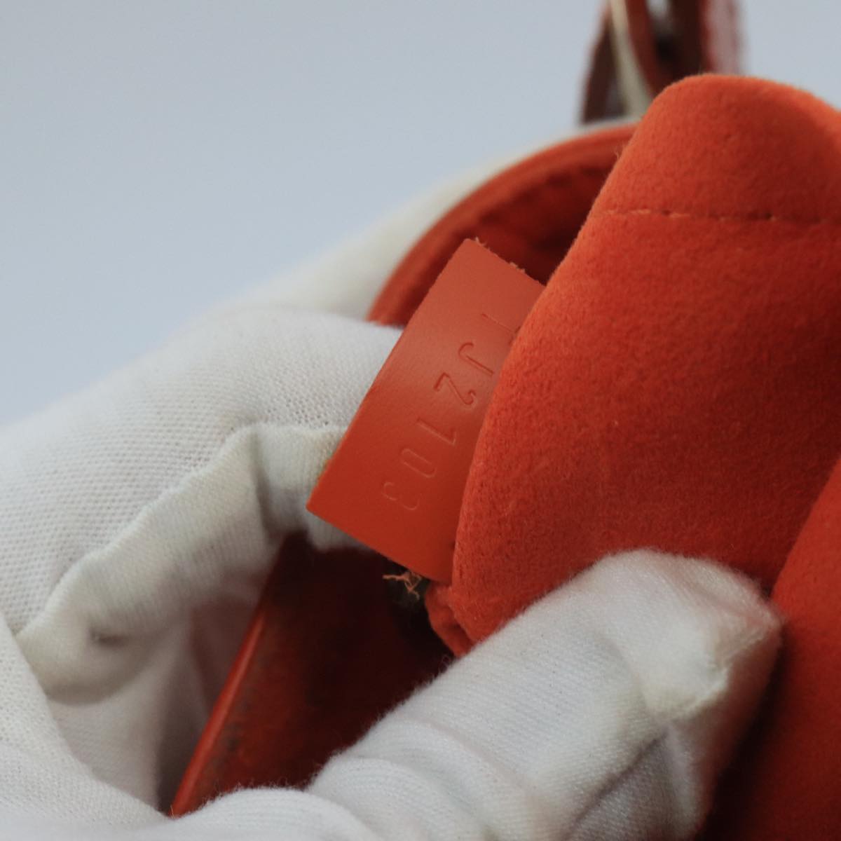 Louis Vuitton Noé Bb Orange Leather Shoulder Bag