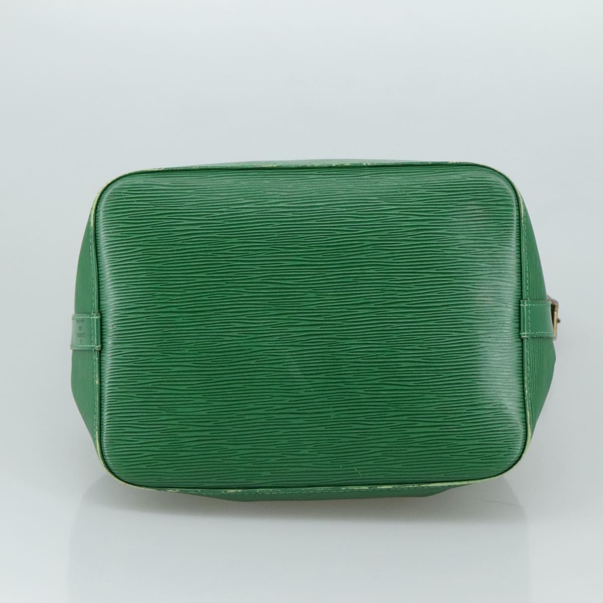 Louis Vuitton Petit Noé Green Leather Shoulder Bag