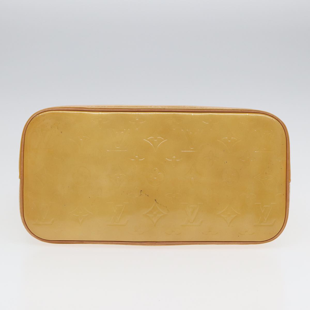 Louis Vuitton Houston Beige Patent Leather Handbag