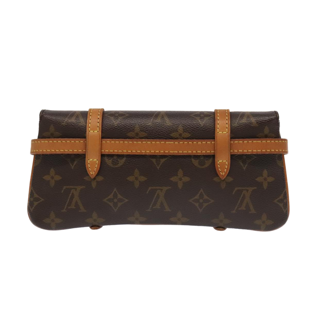 Louis Vuitton Marelle Brown Canvas Shoulder Bag